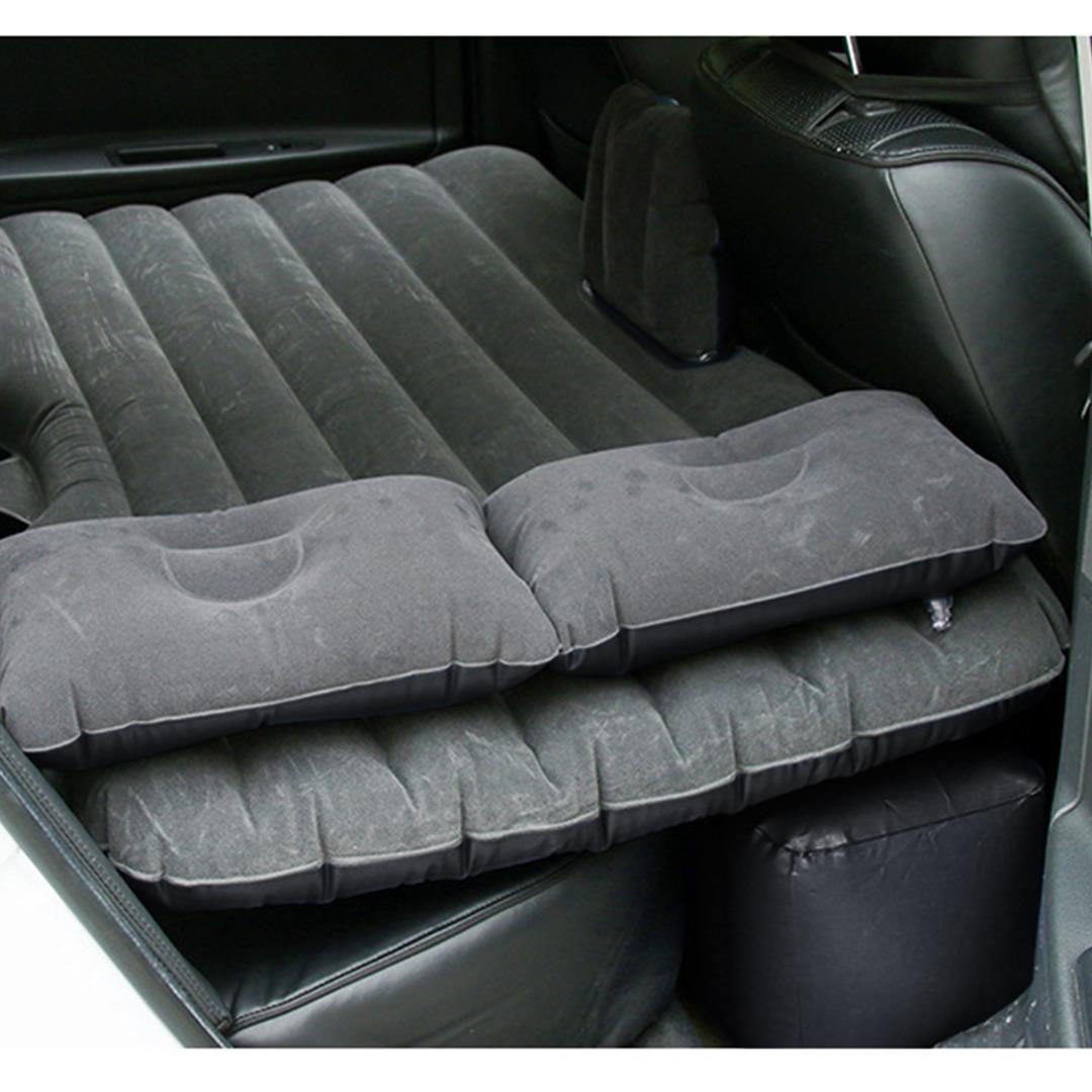 Black Car Travel Camping Air Bed Inflatable Mattress Back Seat